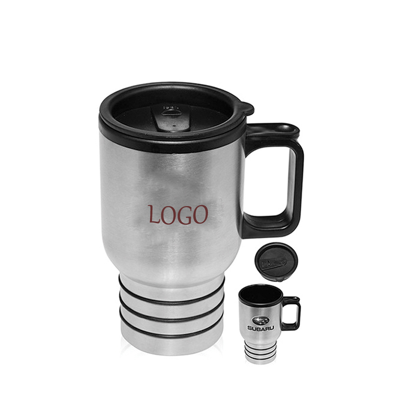 16 oz. Stainless Steel Travel Mugs with Handle